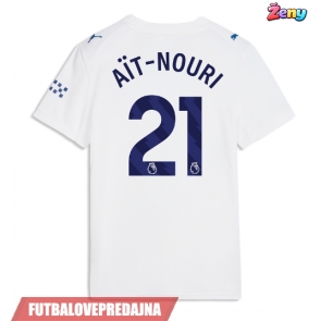 Lacne Ženy Futbalové dres Manchester City Rayan Ait-Nouri #21 2026-27 Krátky Rukáv - Tretina
